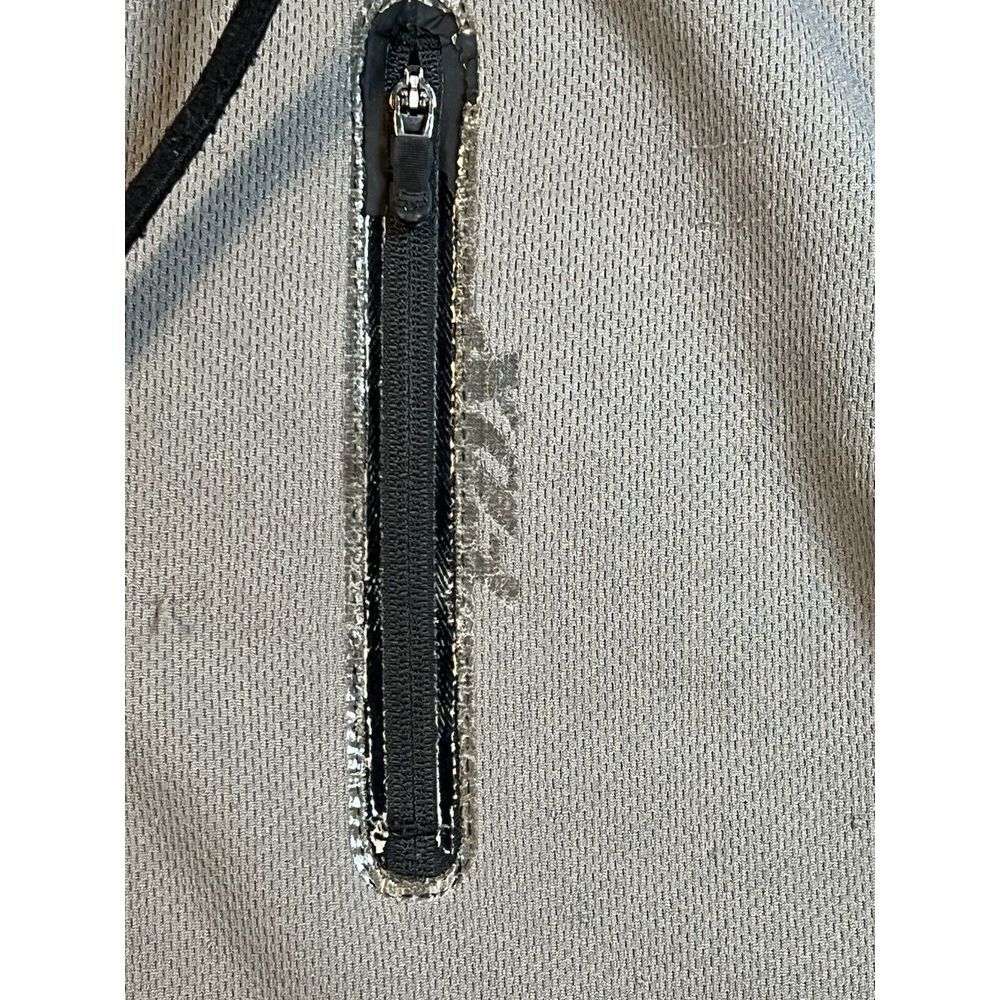 Fox Tech Jacket Gray Active Gym Performance Stret… - image 2